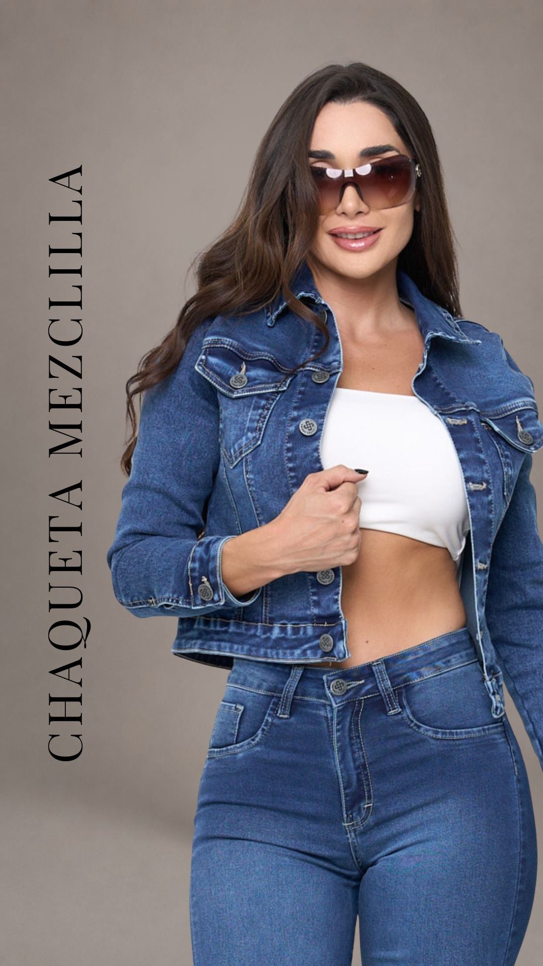 CHAQUETA MEZCLILLA