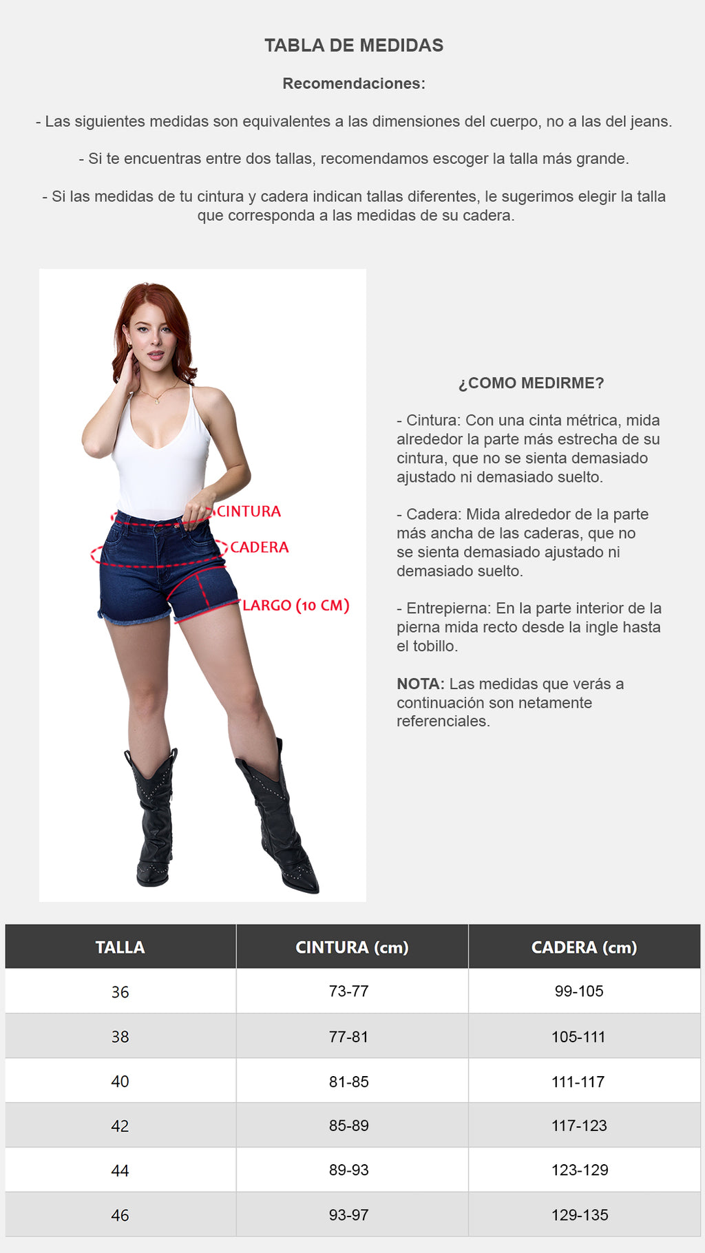 SHORT TEXAS AZUL