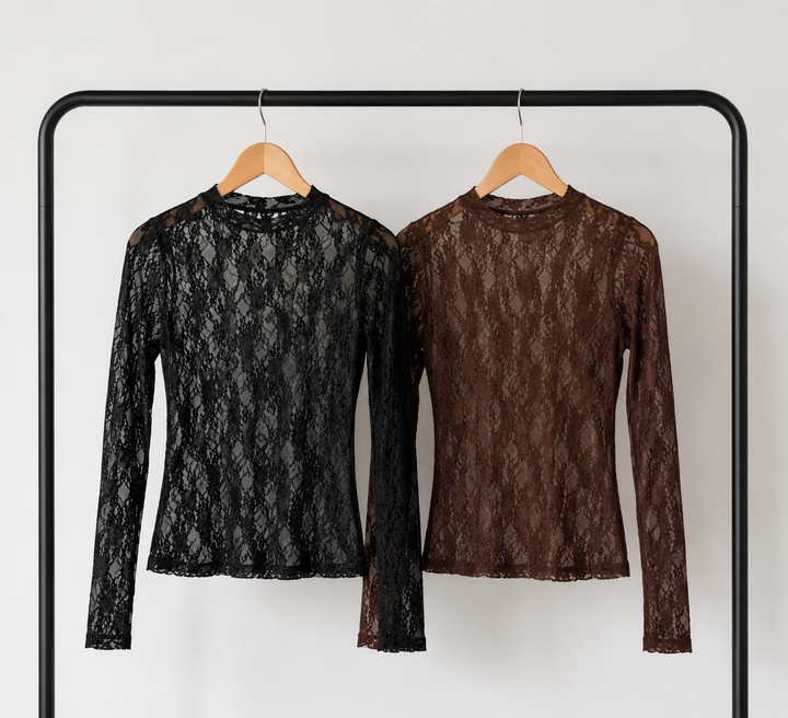 POLERA ENCAJE P04