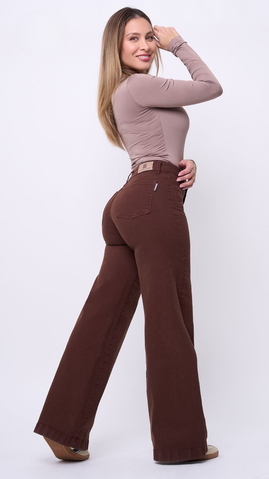 WIDELEG CHOCOLATE C1628