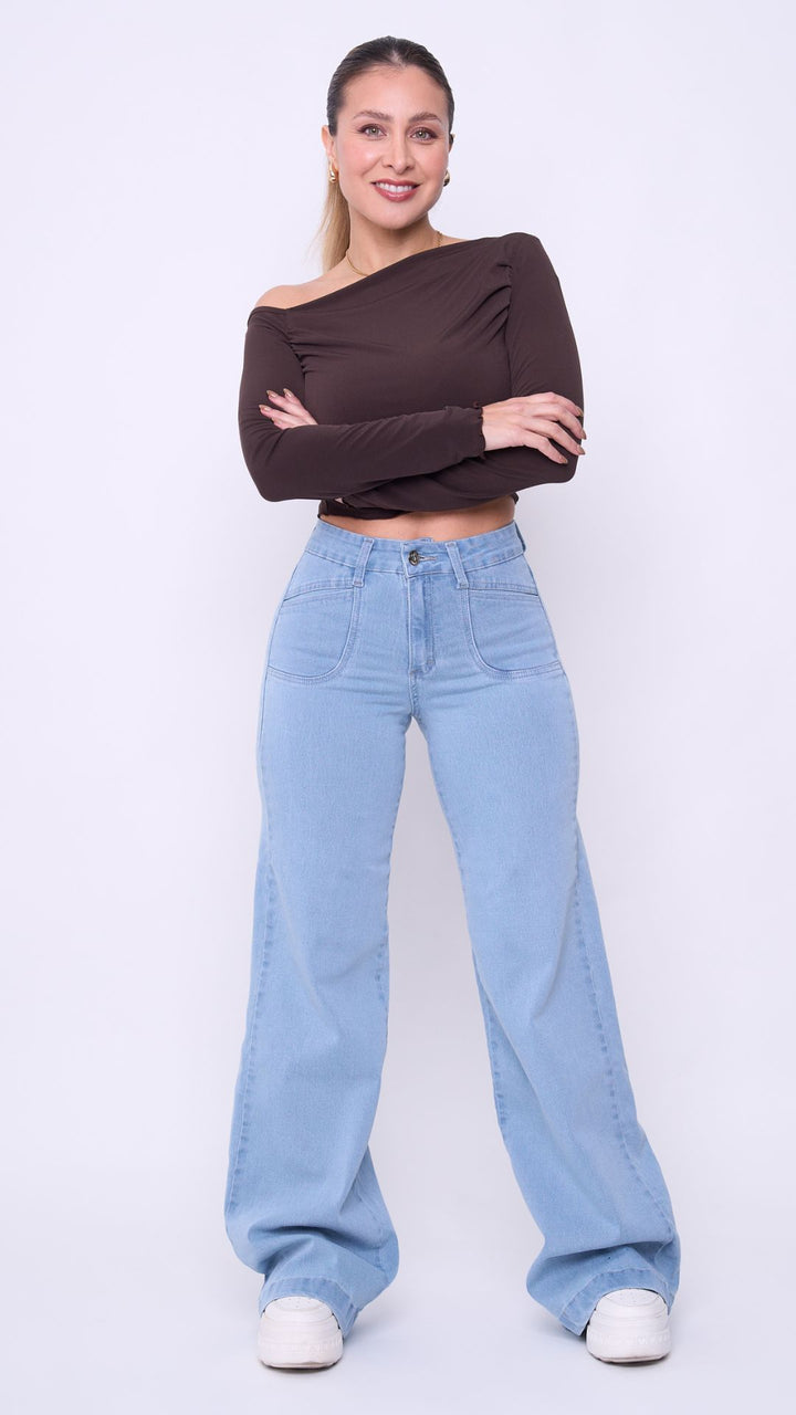 WIDE LEG BRISA C1659