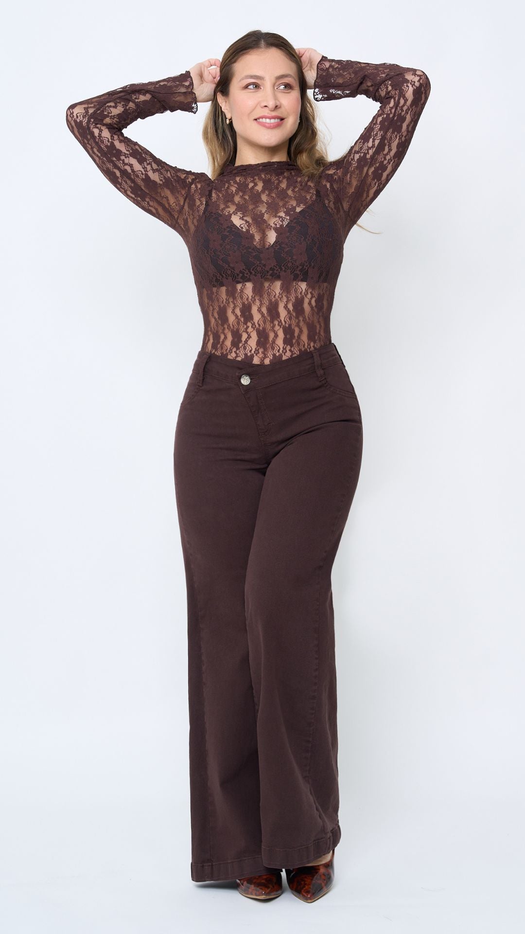 WIDELEG CRUZADO CHOCOLATE C1636