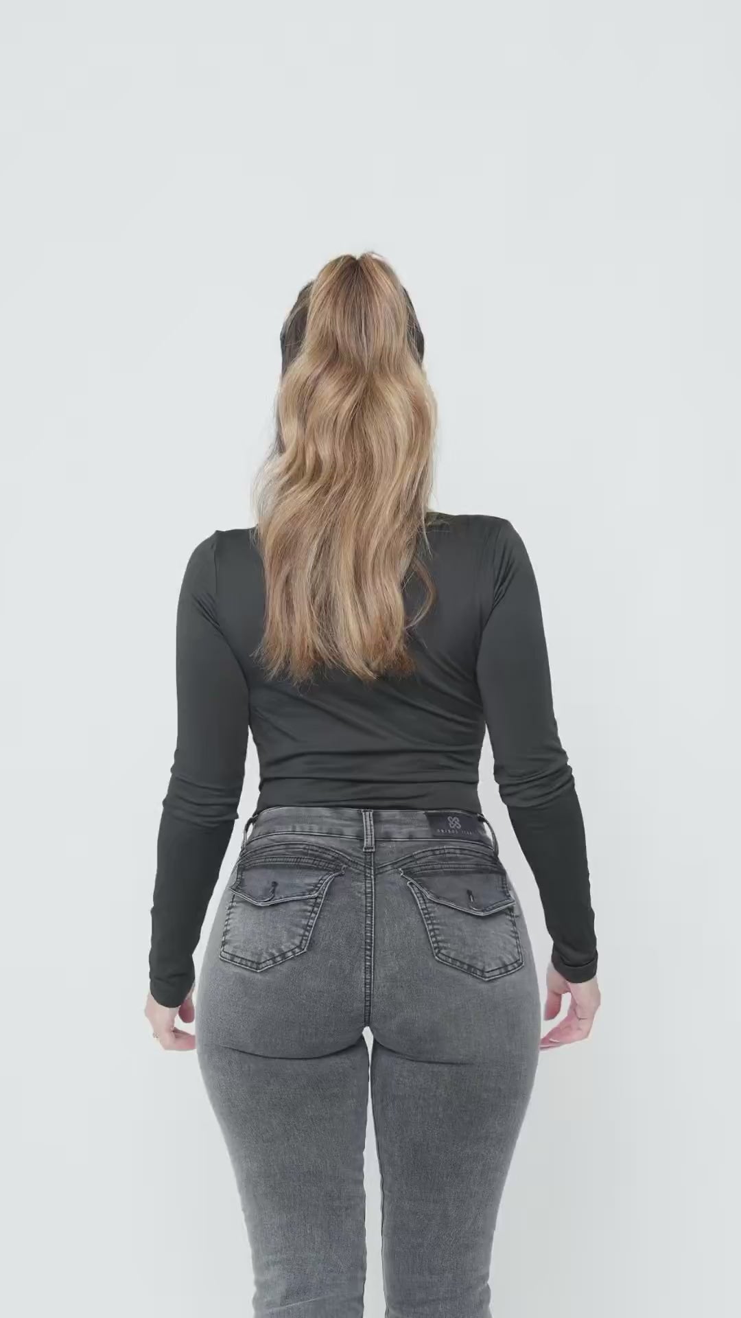 FLARE SABRINA GRIS C1633