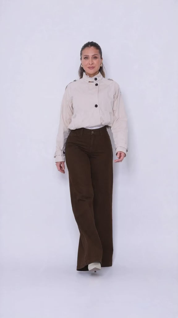 WIDE LEG CHOCOLATE EXPRESO C1663