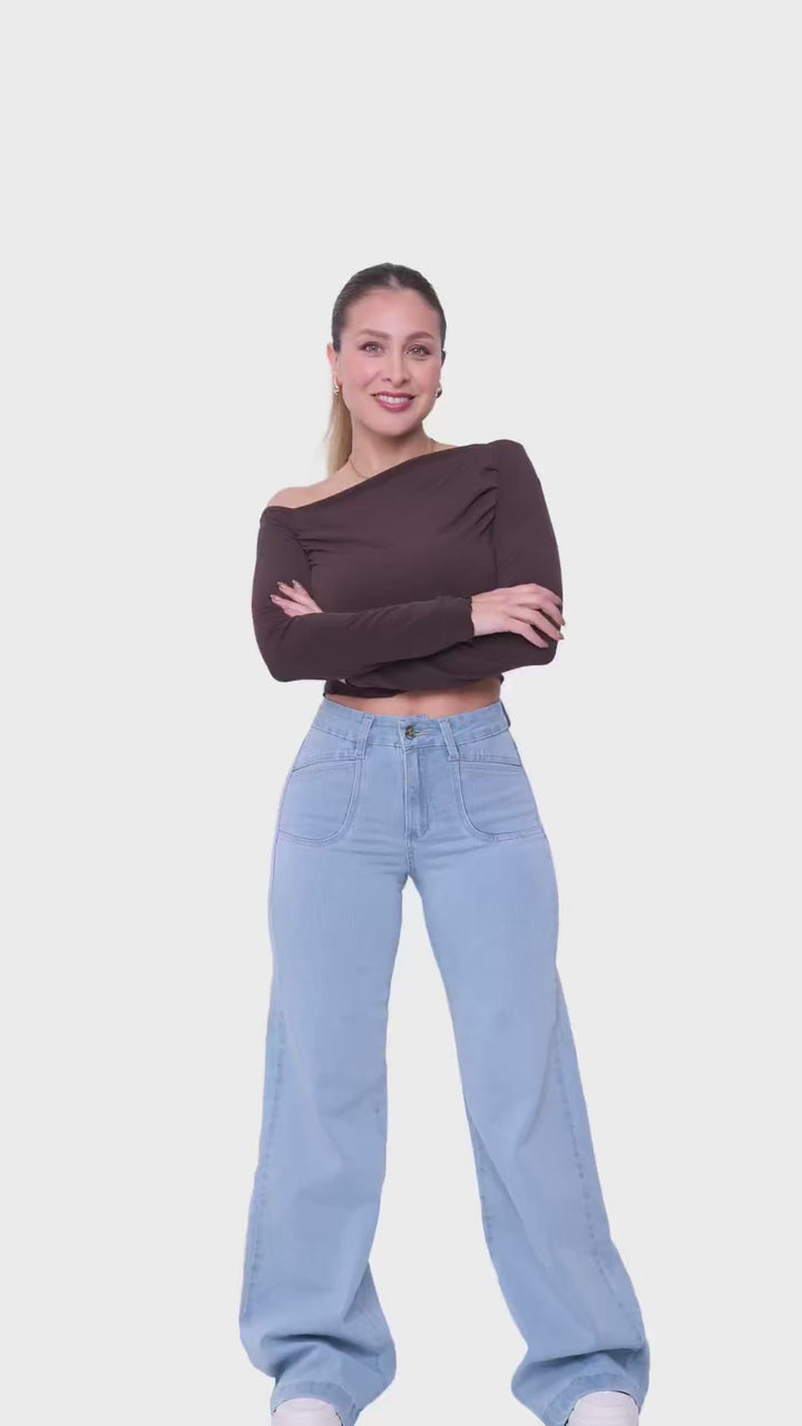 WIDE LEG BRISA C1659