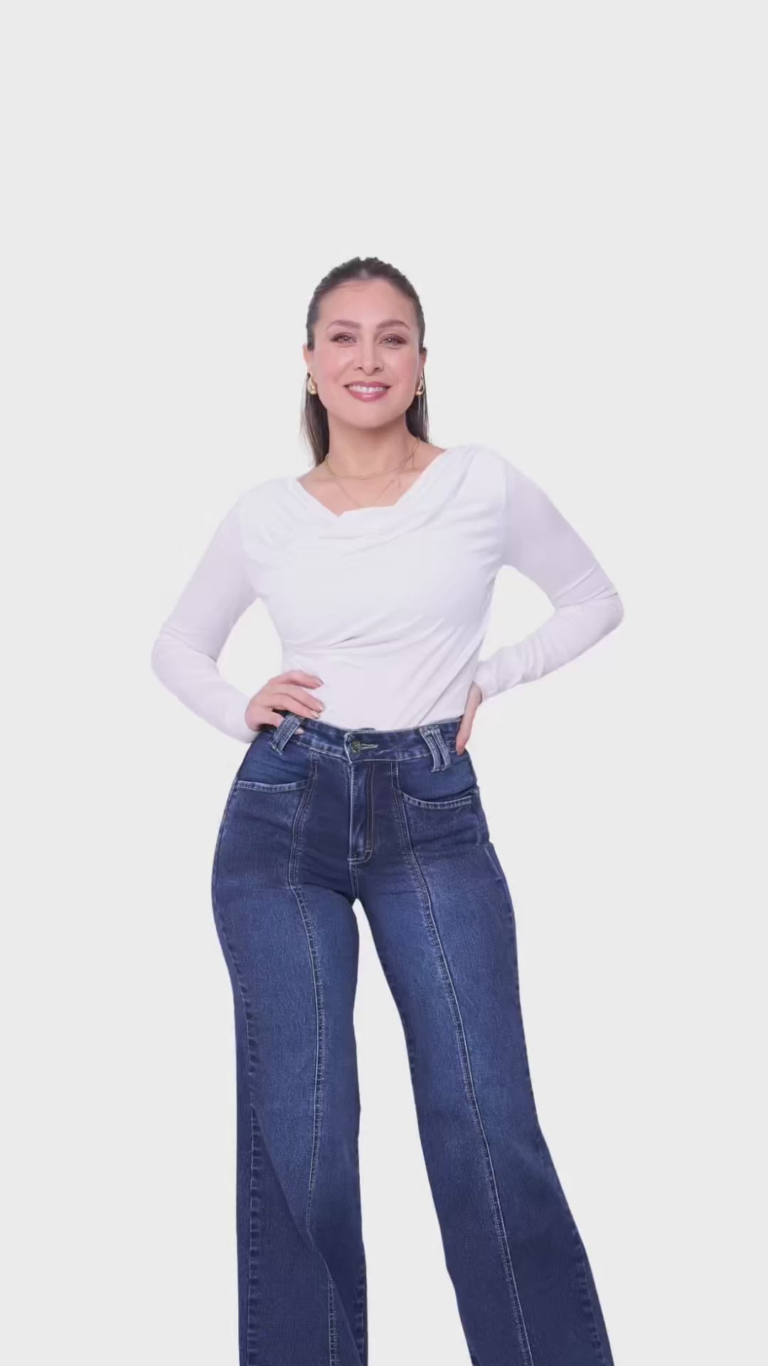 WIDE LEG MARBELLA C1657
